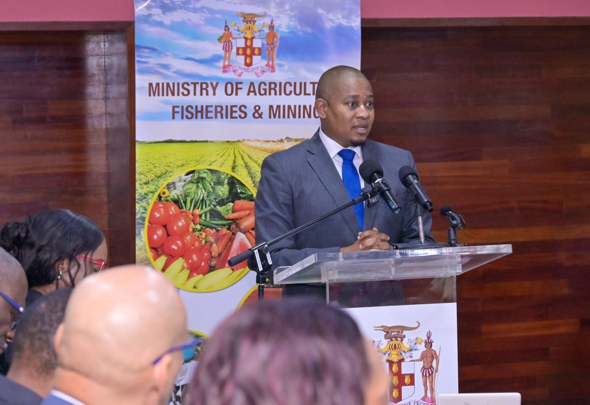 Agriculture, Fisheries and Mining Minister Floyd Green